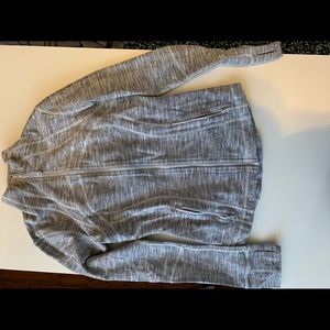 Lululemon sz 6 light grey heather define jacket.